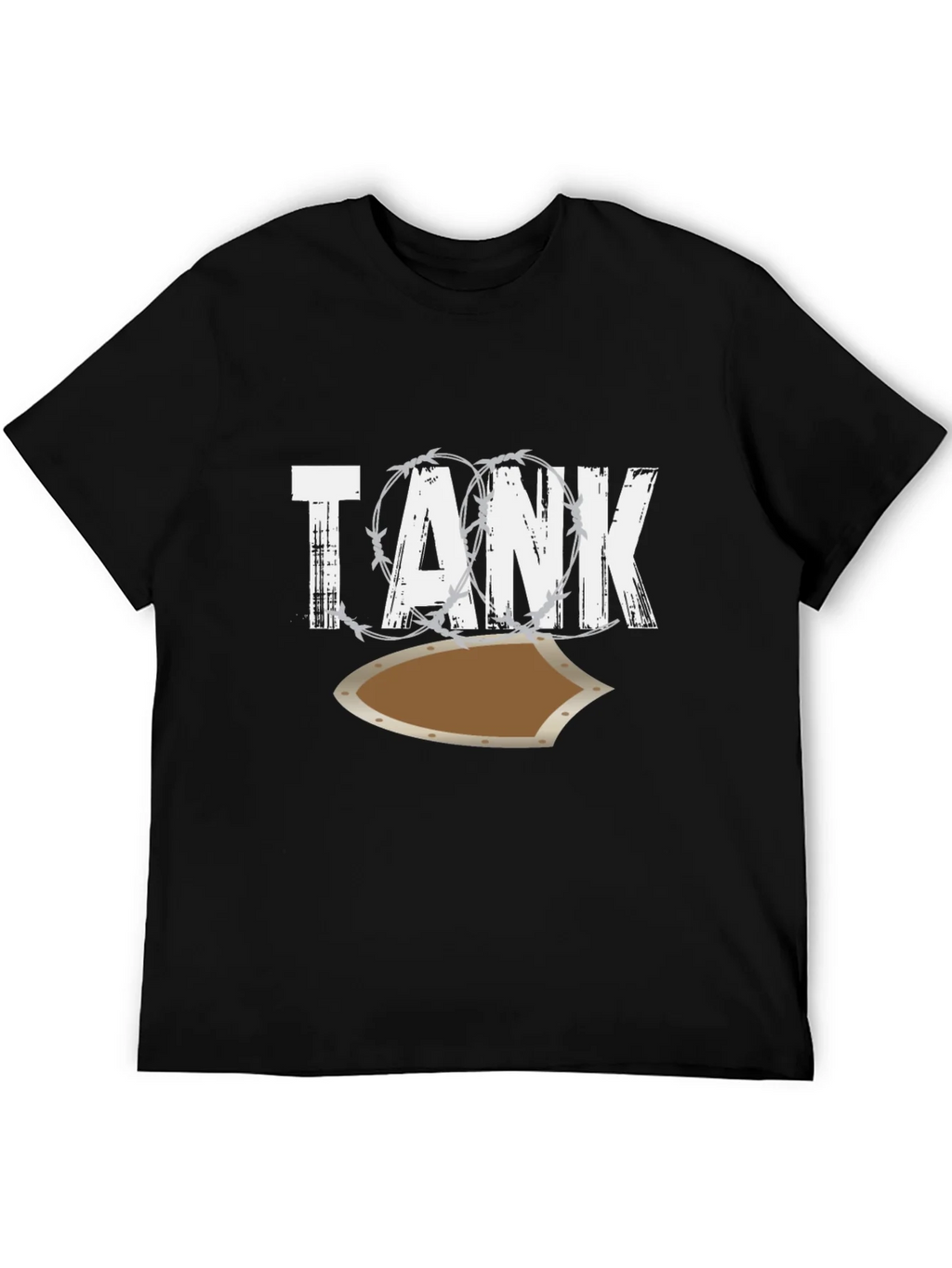 Tank Shield Graphic Tee - Mens Black T-Shirt product image 8