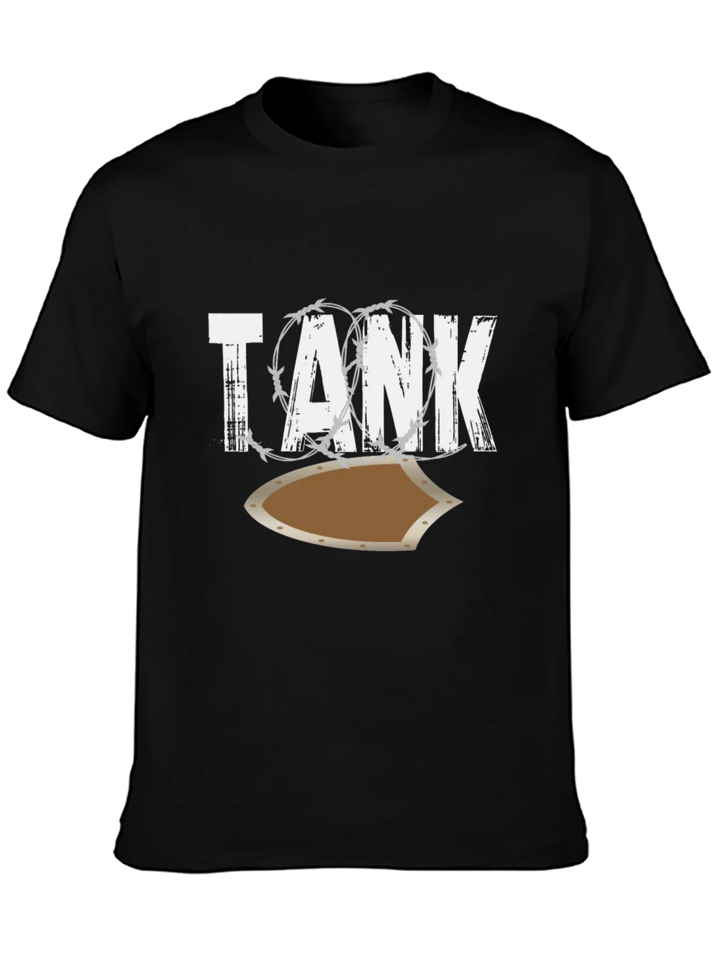 Tank Shield Graphic Tee - Mens Black T-Shirt product image 6