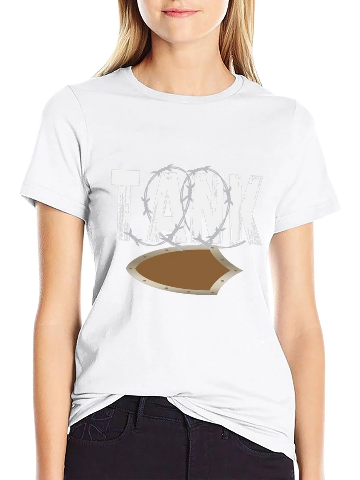 Tank Shield Graphic Tee - Mens Black T-Shirt product image 11