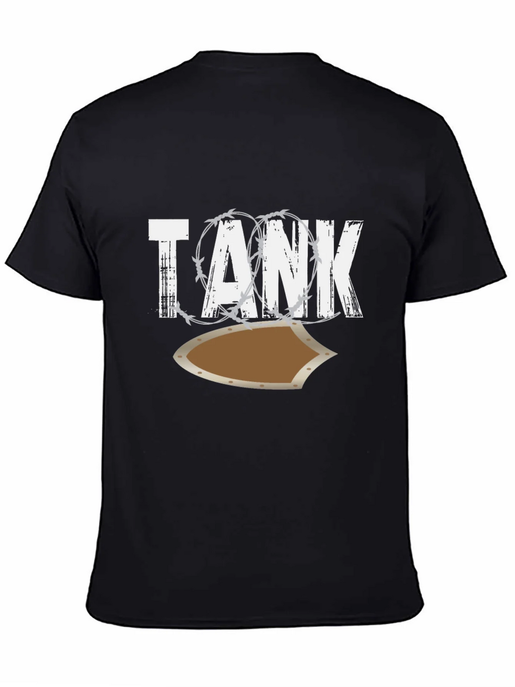 Tank Shield Graphic Tee - Mens Black T-Shirt product image 7