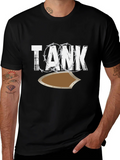 Tank Shield Graphic Tee - Mens Black T-Shirt product image 1