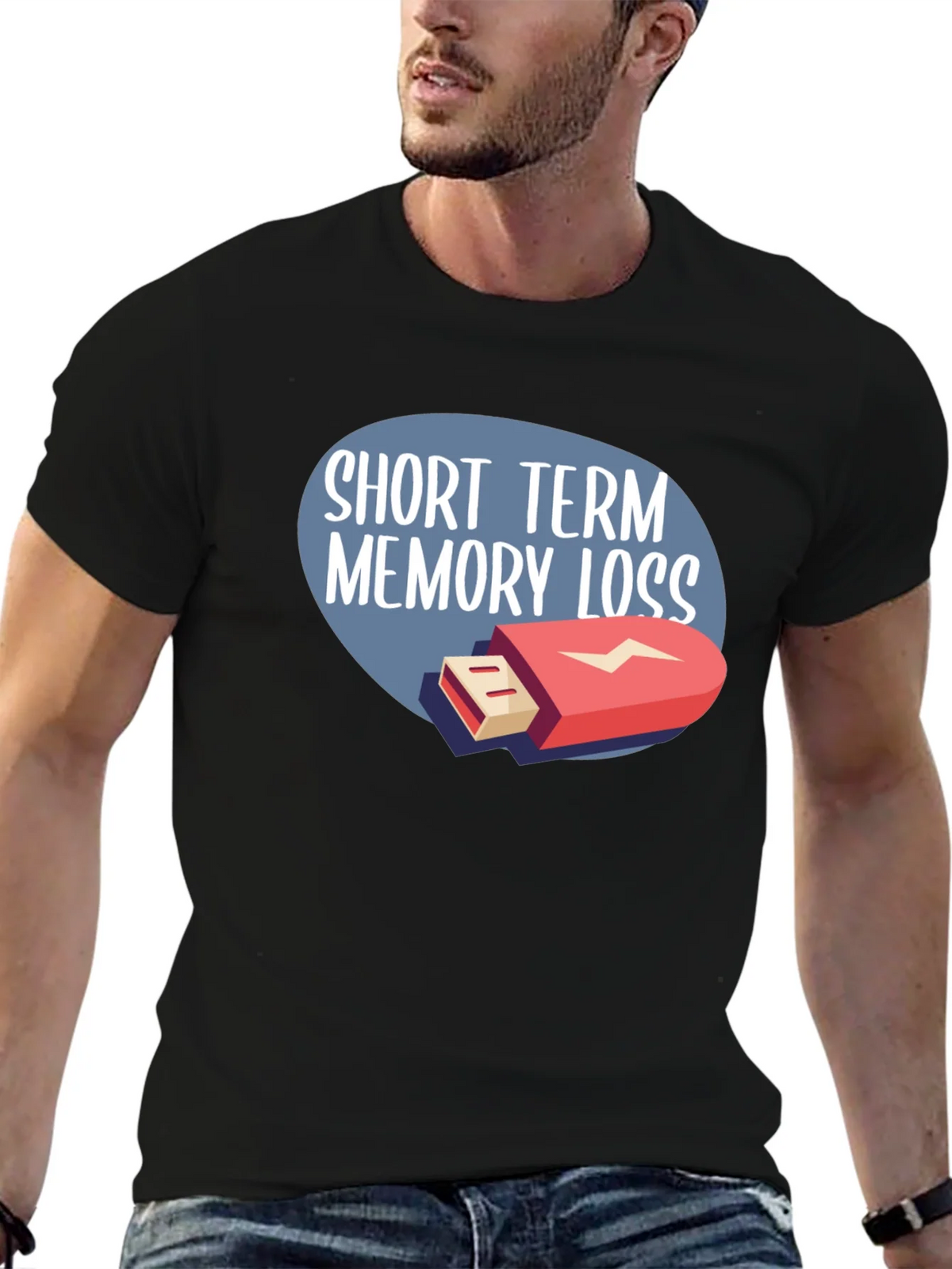 Short Term Memory Loss T-Shirt - Funny Novelty Tee product image 9
