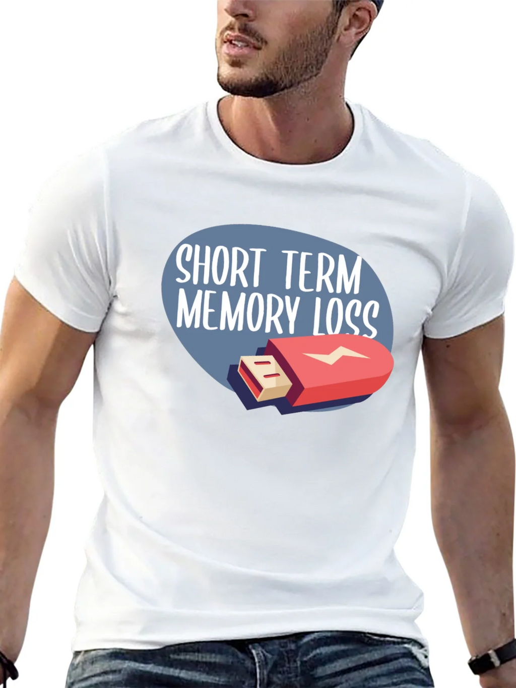 Short Term Memory Loss T-Shirt - Funny Novelty Tee product image 4