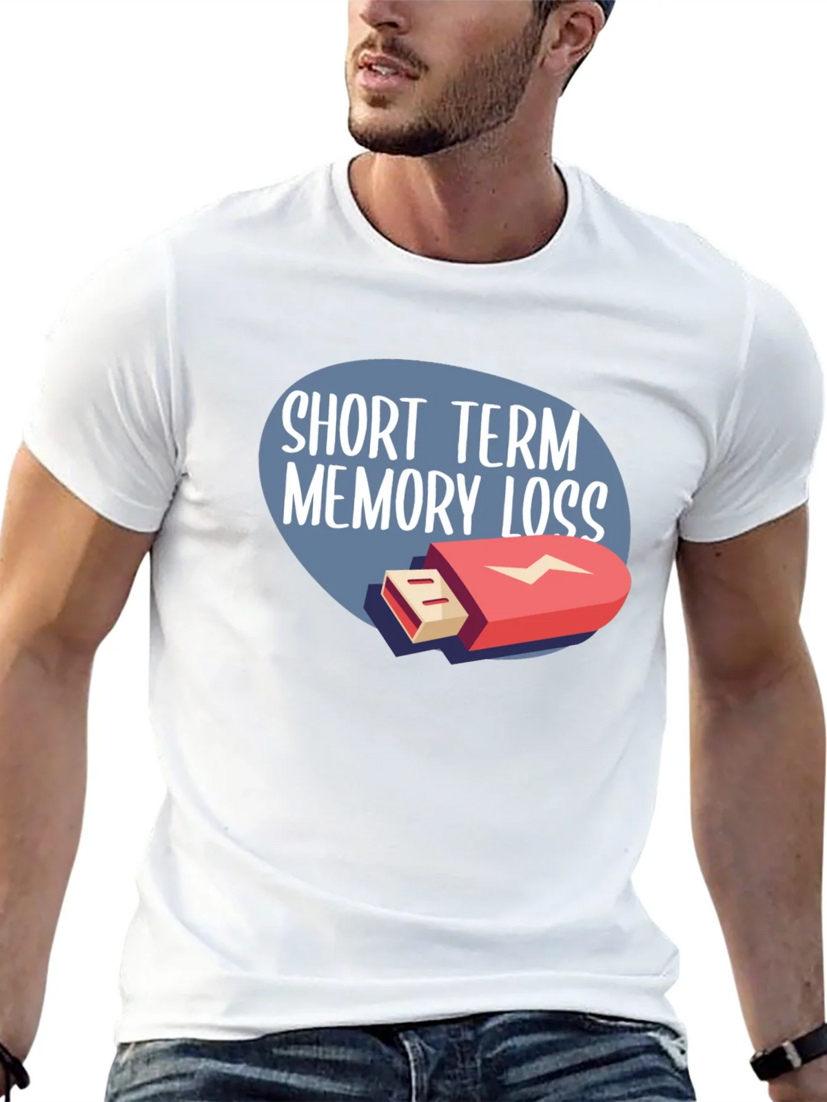Short Term Memory Loss T-Shirt - Funny Novelty Tee product image 4