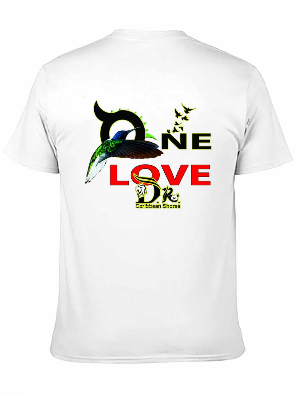 One Love Caribbean Shores Graphic T-Shirt product image 2