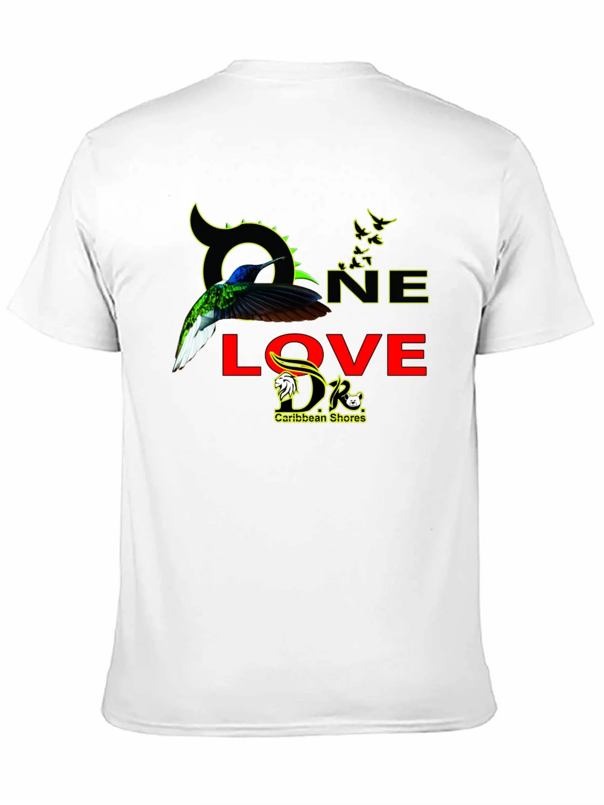 One Love Caribbean Shores Graphic T-Shirt product image 2