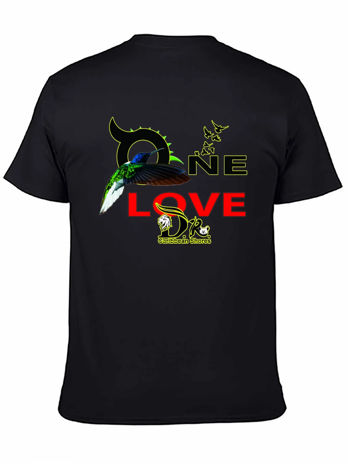 One Love Caribbean Shores Graphic T-Shirt product image 7