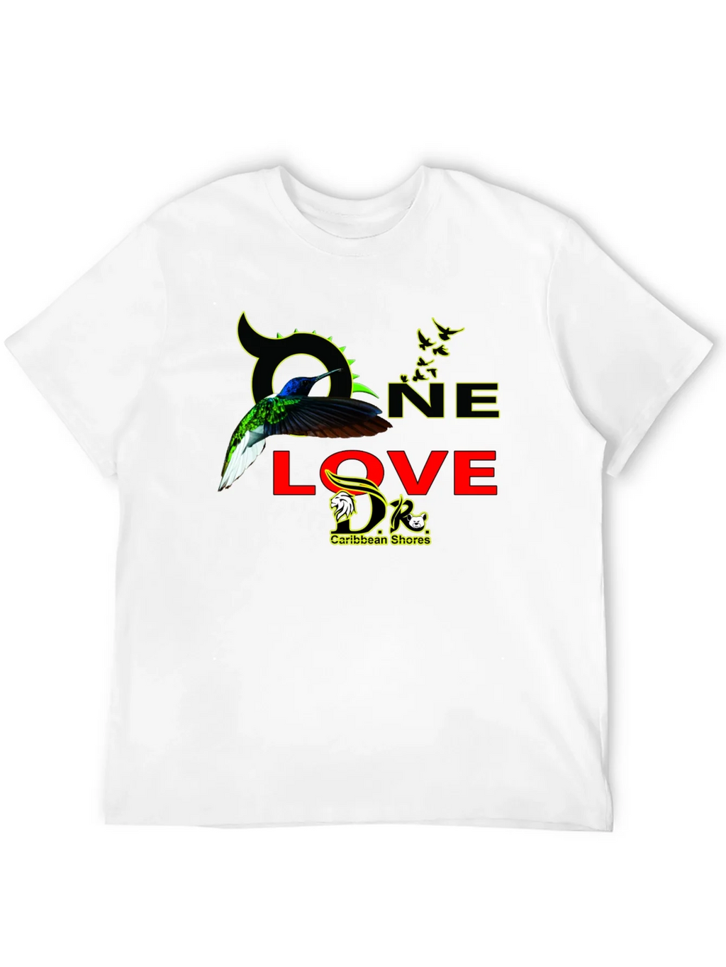 One Love Caribbean Shores Graphic T-Shirt product image 3