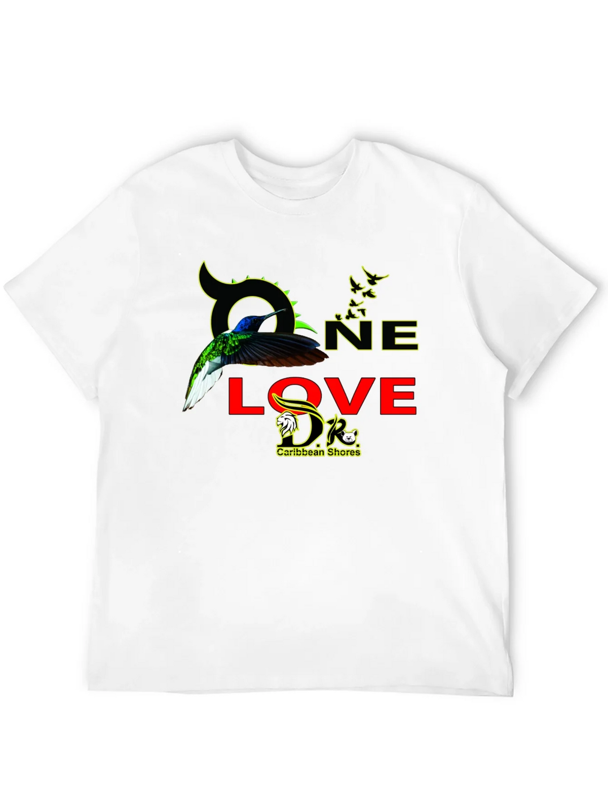 One Love Caribbean Shores Graphic T-Shirt product image 3