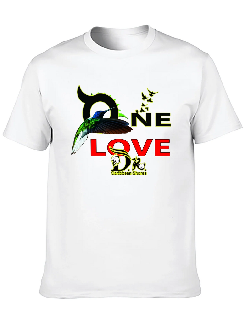 One Love Caribbean Shores Graphic T-Shirt product image 12