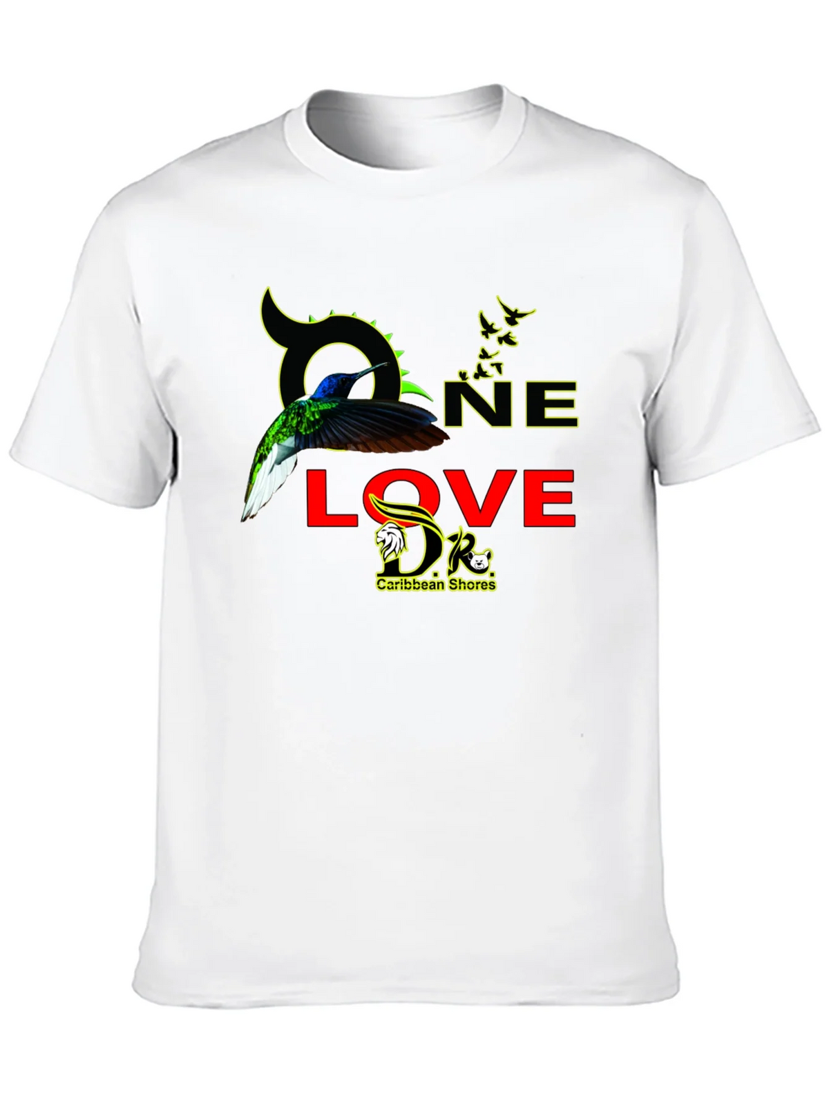 One Love Caribbean Shores Graphic T-Shirt product image 12