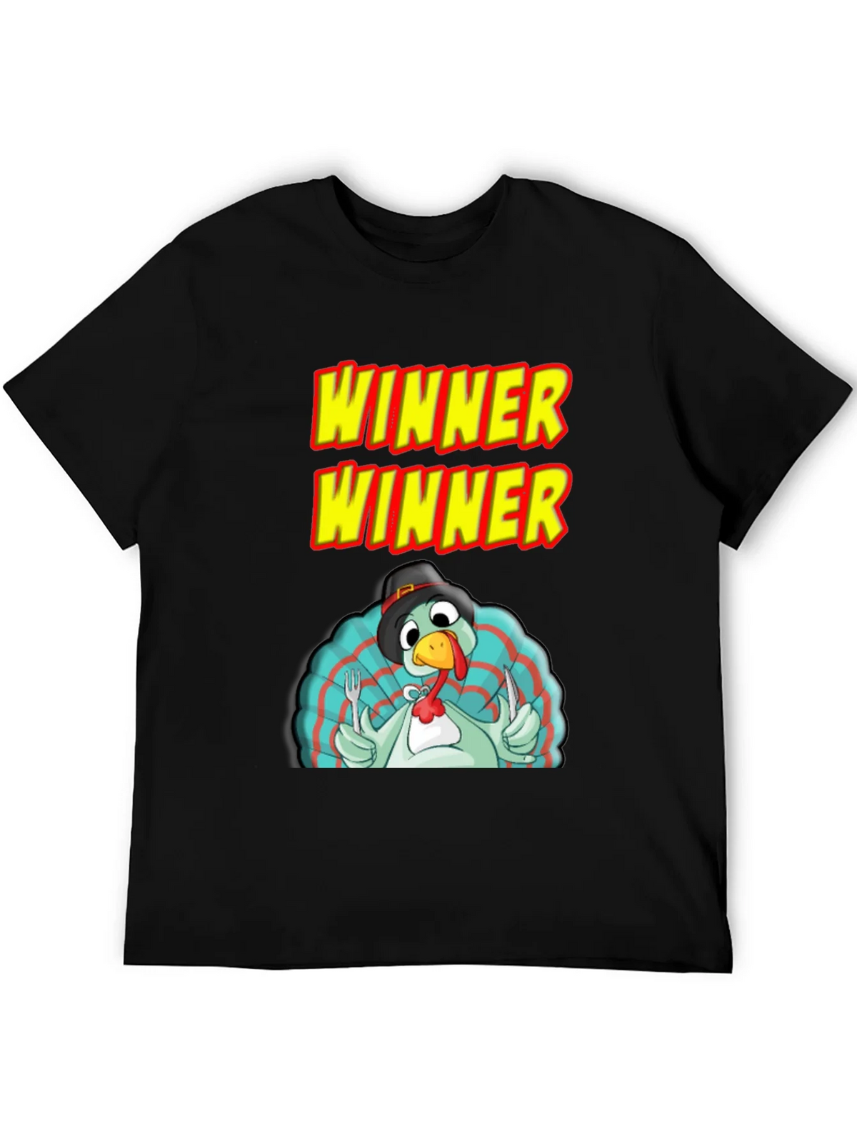 Winner Thanksgiving Turkey T-Shirt product image 8