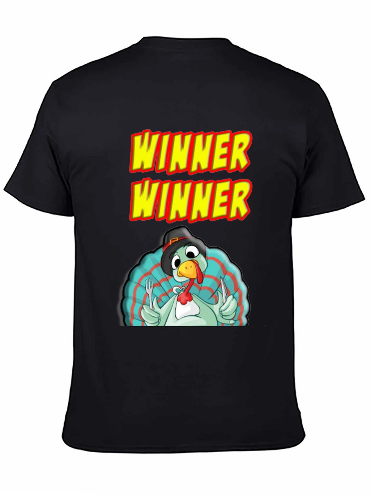 Winner Thanksgiving Turkey T-Shirt product image 7