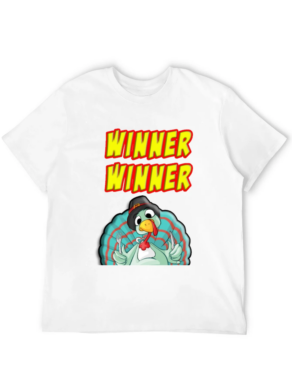 Winner Thanksgiving Turkey T-Shirt product image 3