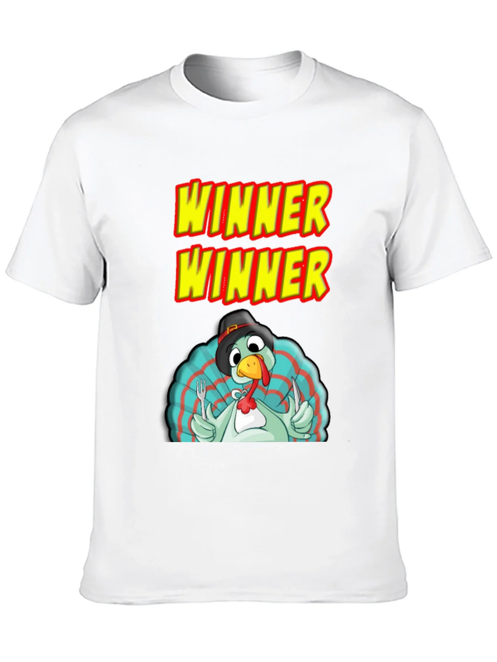 Winner Thanksgiving Turkey T-Shirt product image 12