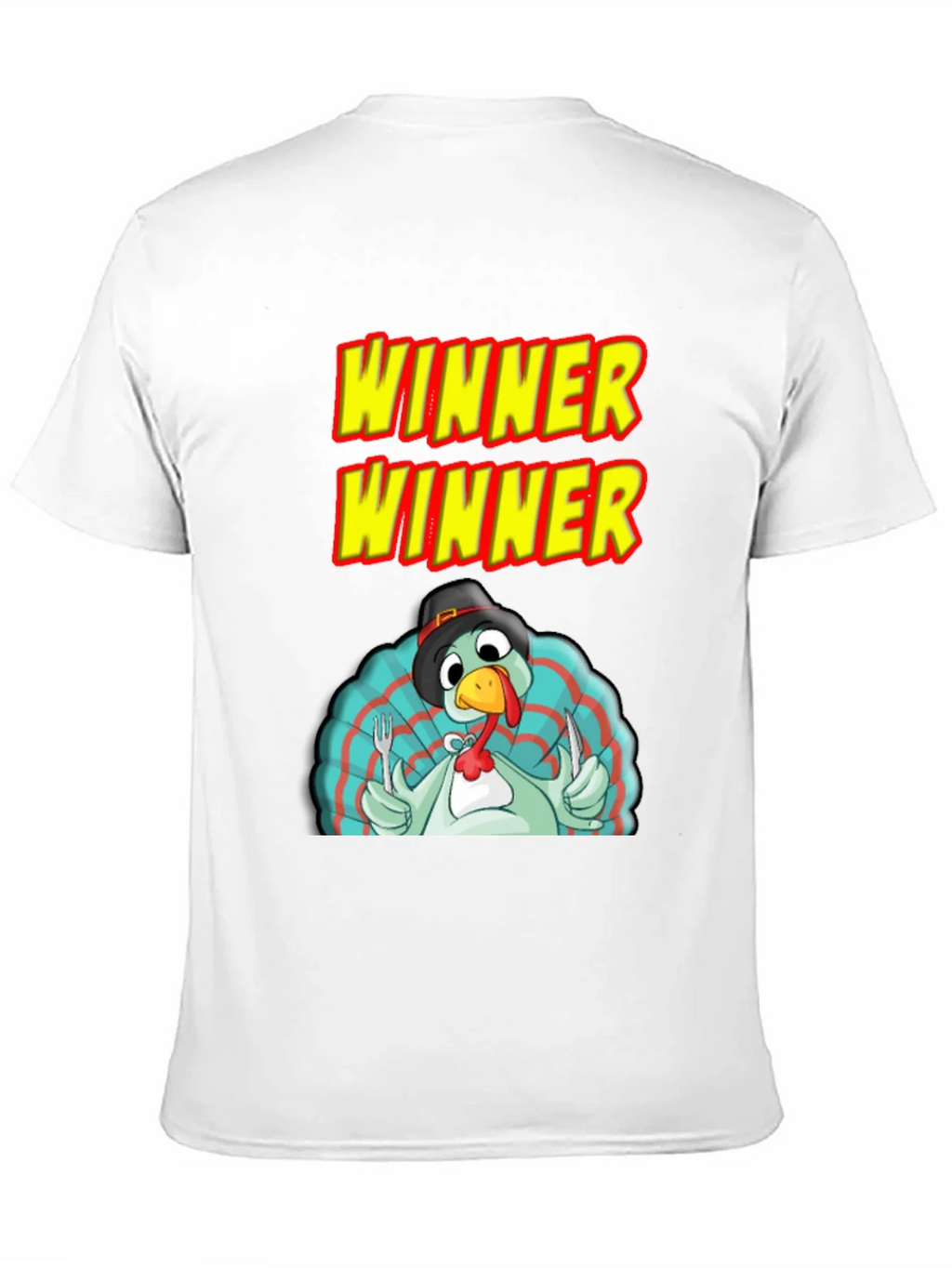 Winner Thanksgiving Turkey T-Shirt product image 2