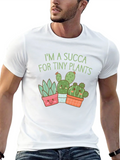 Succulent Plant Lover Graphic Tee product image 1
