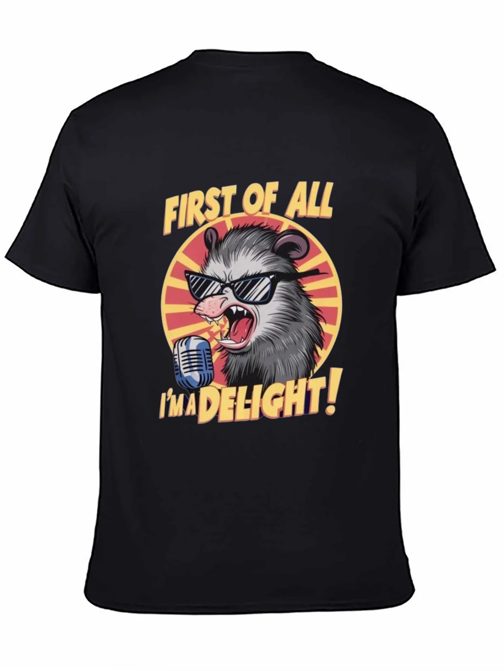 First of All Im a Delight Opossum Graphic Tee product image 7