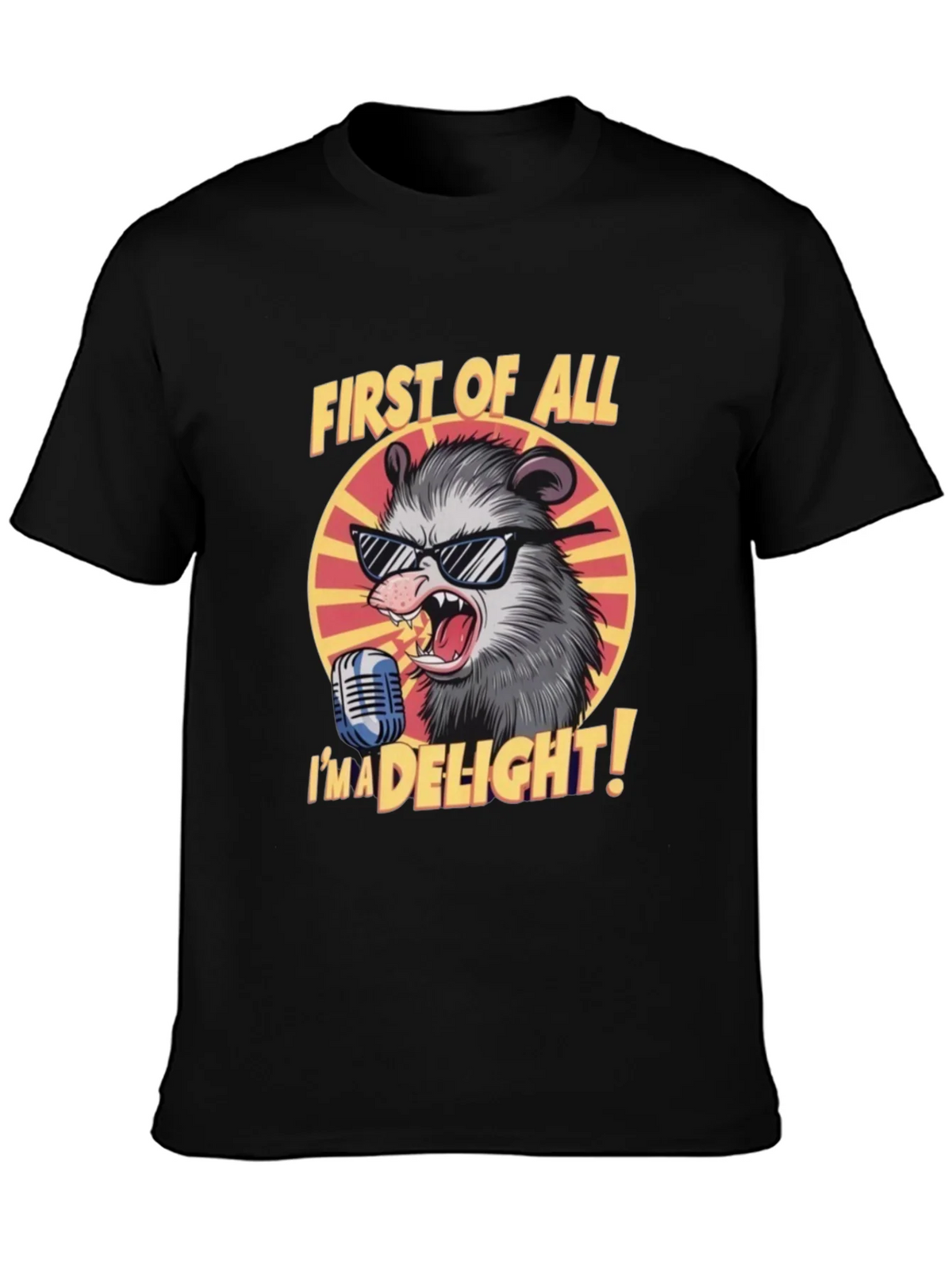 First of All Im a Delight Opossum Graphic Tee product image 6
