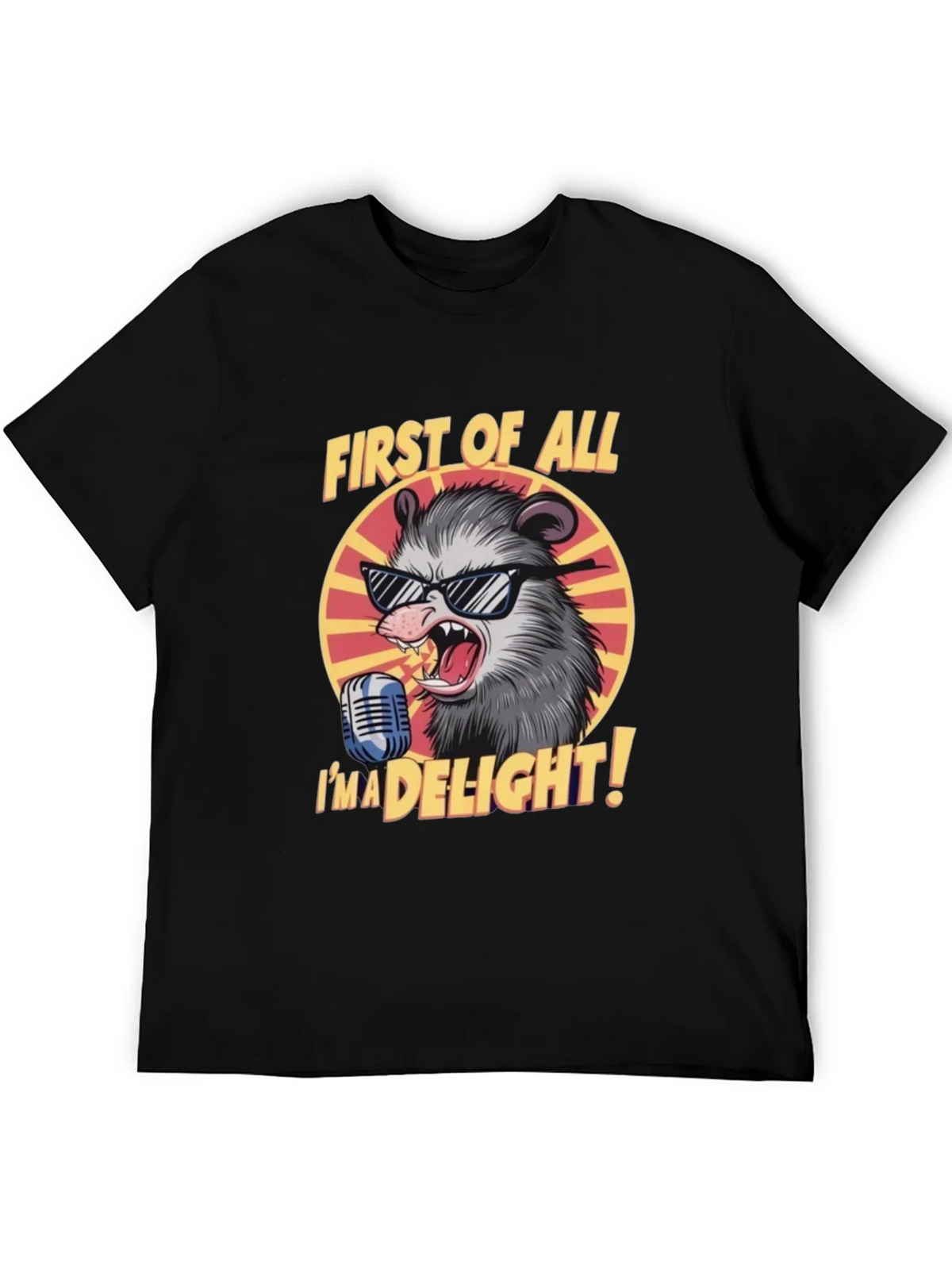 First of All Im a Delight Opossum Graphic Tee product image 8