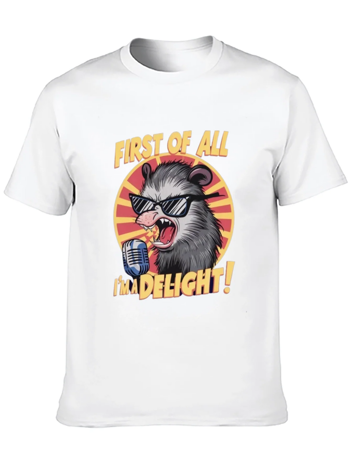 First of All Im a Delight Opossum Graphic Tee product image 12