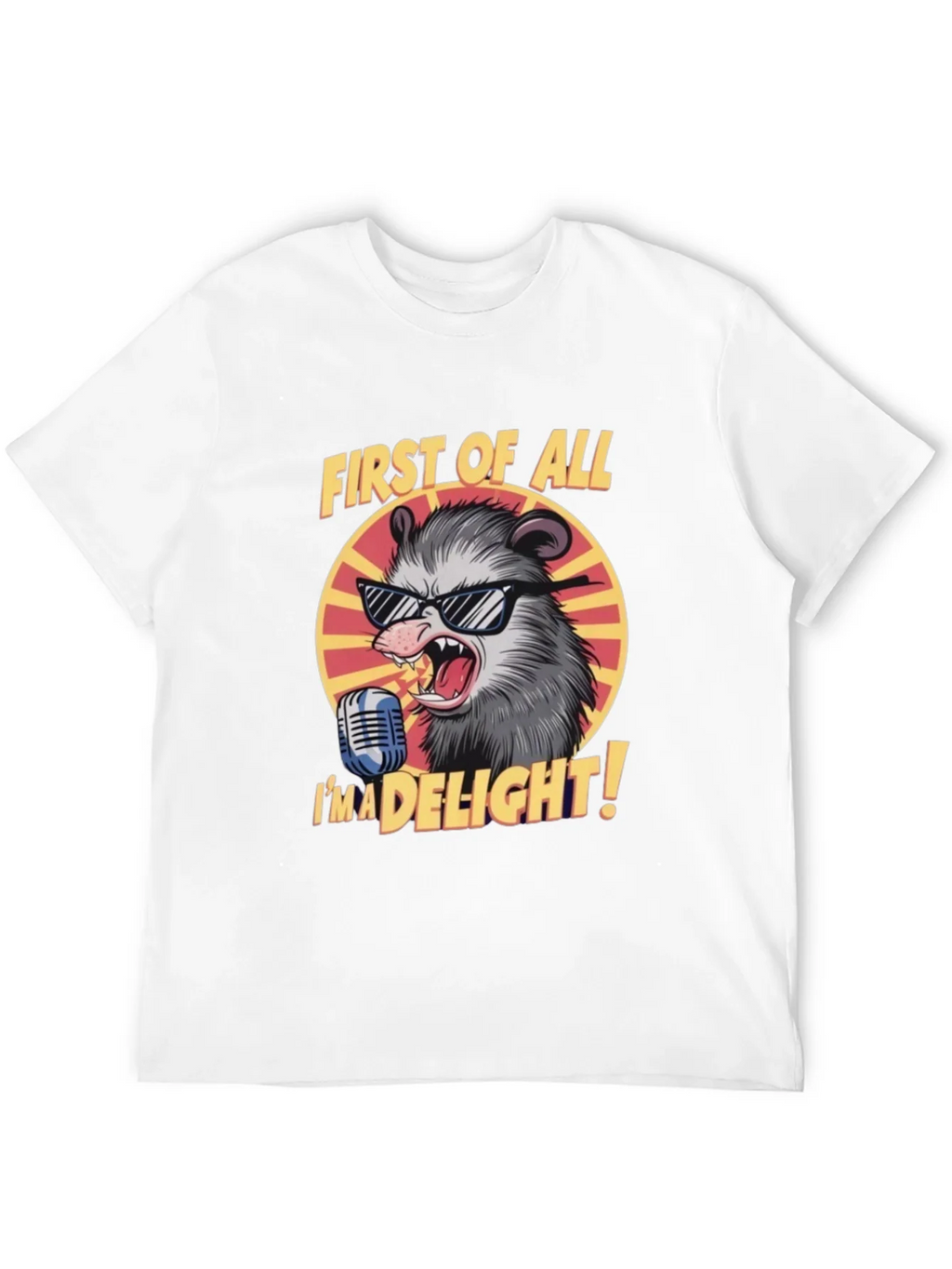 First of All Im a Delight Opossum Graphic Tee product image 3