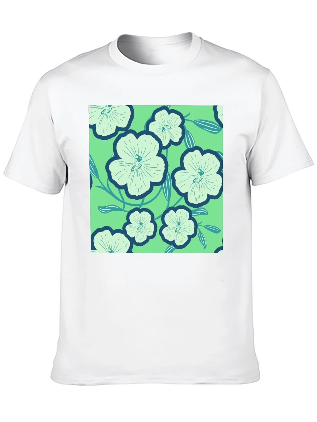 Floral Pattern Tee - Lightweight Comfort product image 12