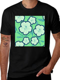 Floral Pattern Tee - Lightweight Comfort product image 1