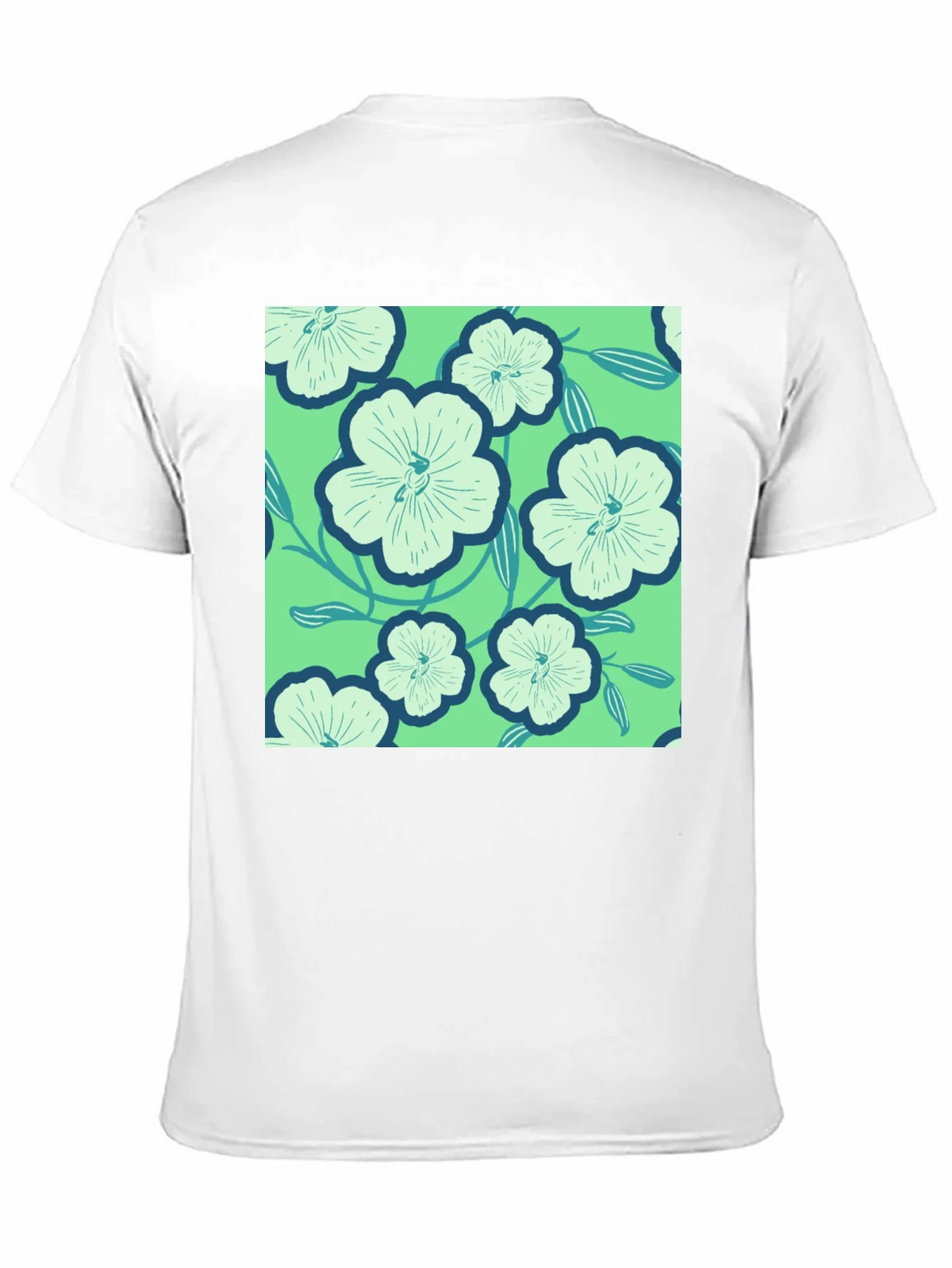 Floral Pattern Tee - Lightweight Comfort product image 2