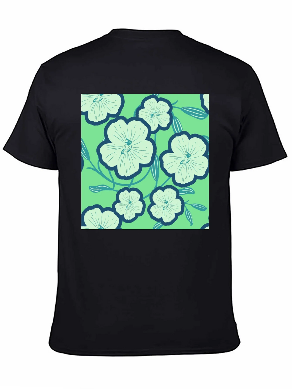 Floral Pattern Tee - Lightweight Comfort product image 7