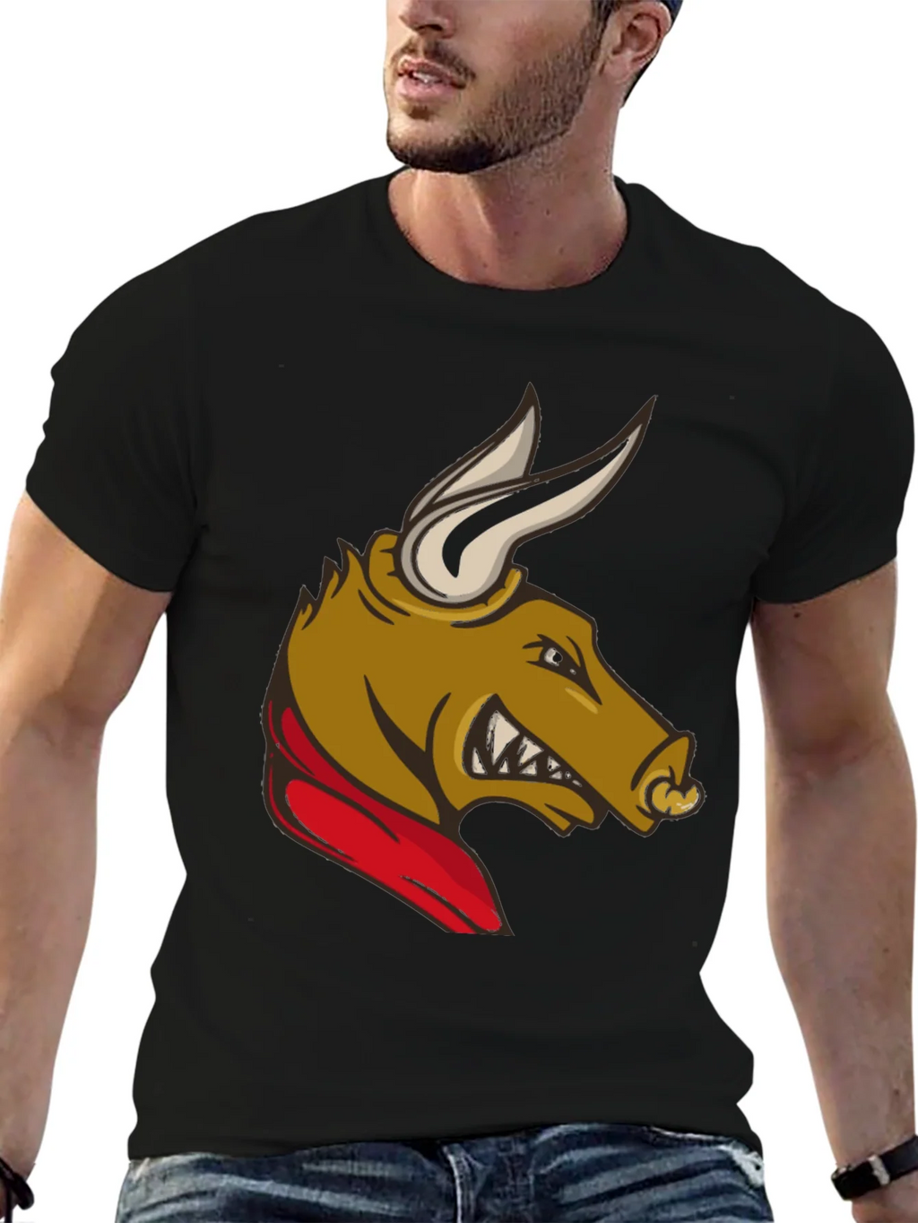 Mens Graphic Tee - Angry Boar Design product image 9