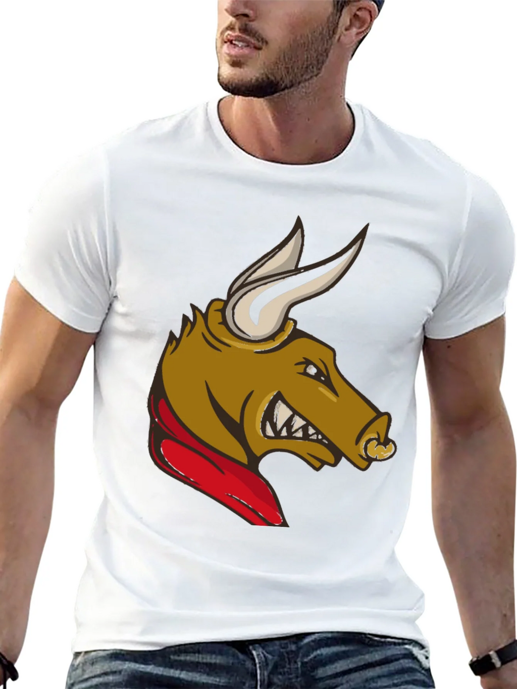 Mens Graphic Tee - Angry Boar Design product image 4