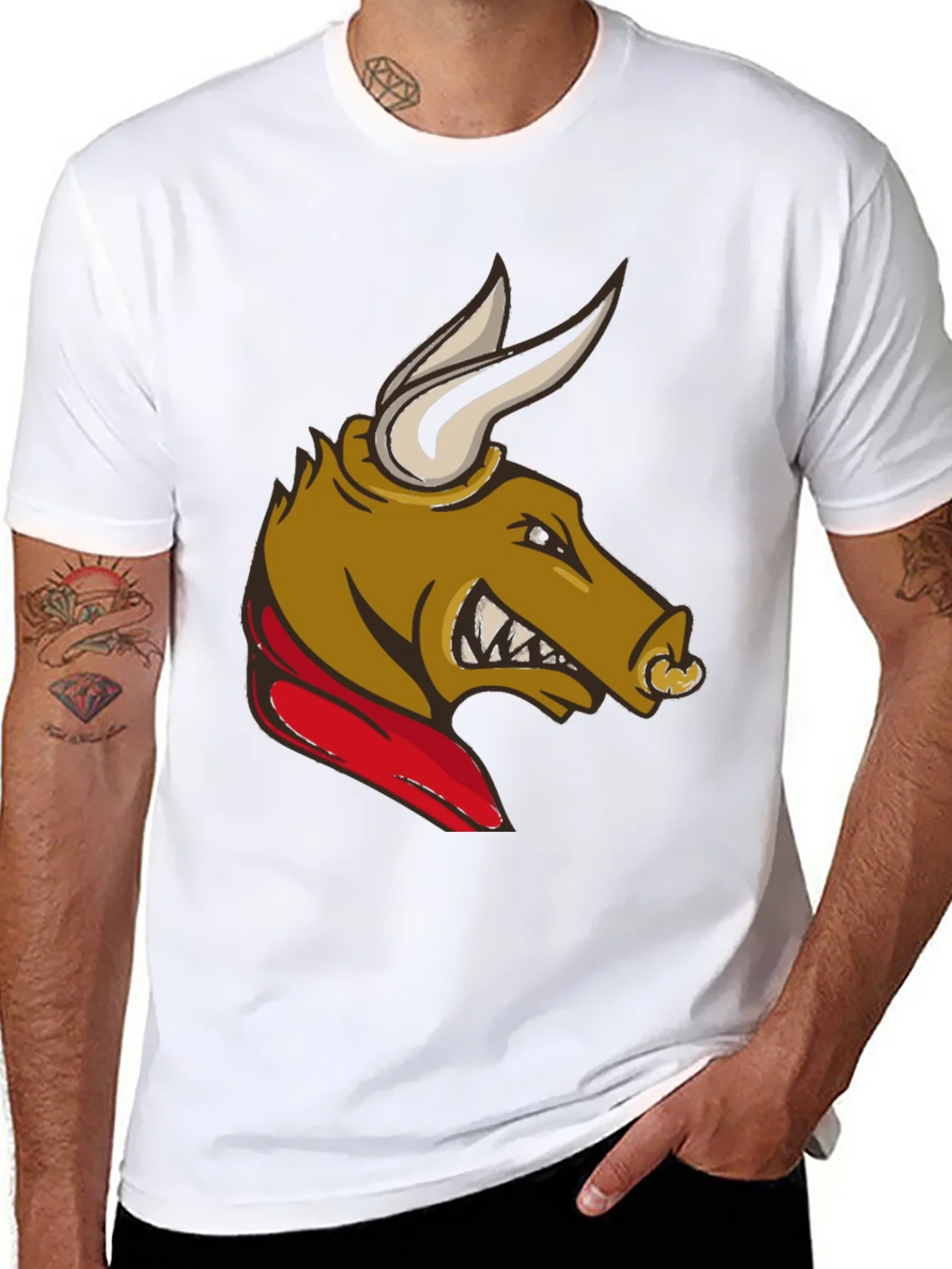 Mens Graphic Tee - Angry Boar Design product image 10