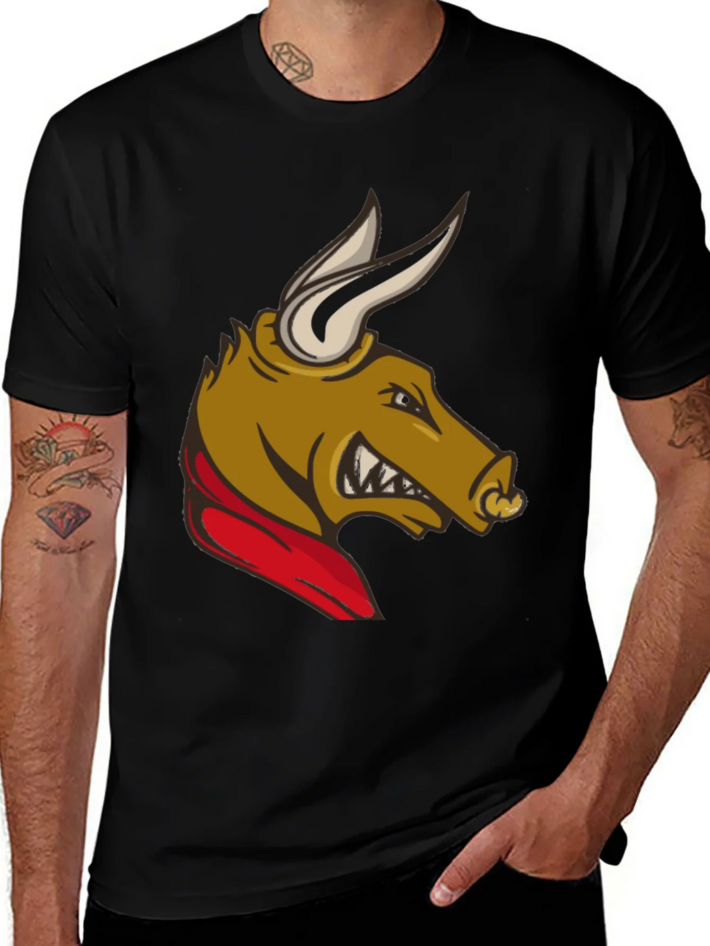 Mens Graphic Tee - Angry Boar Design product image 1