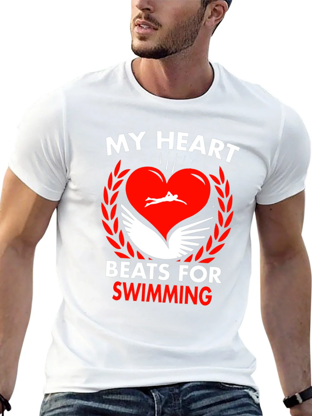 Swimming Heartbeat Tee product image 4