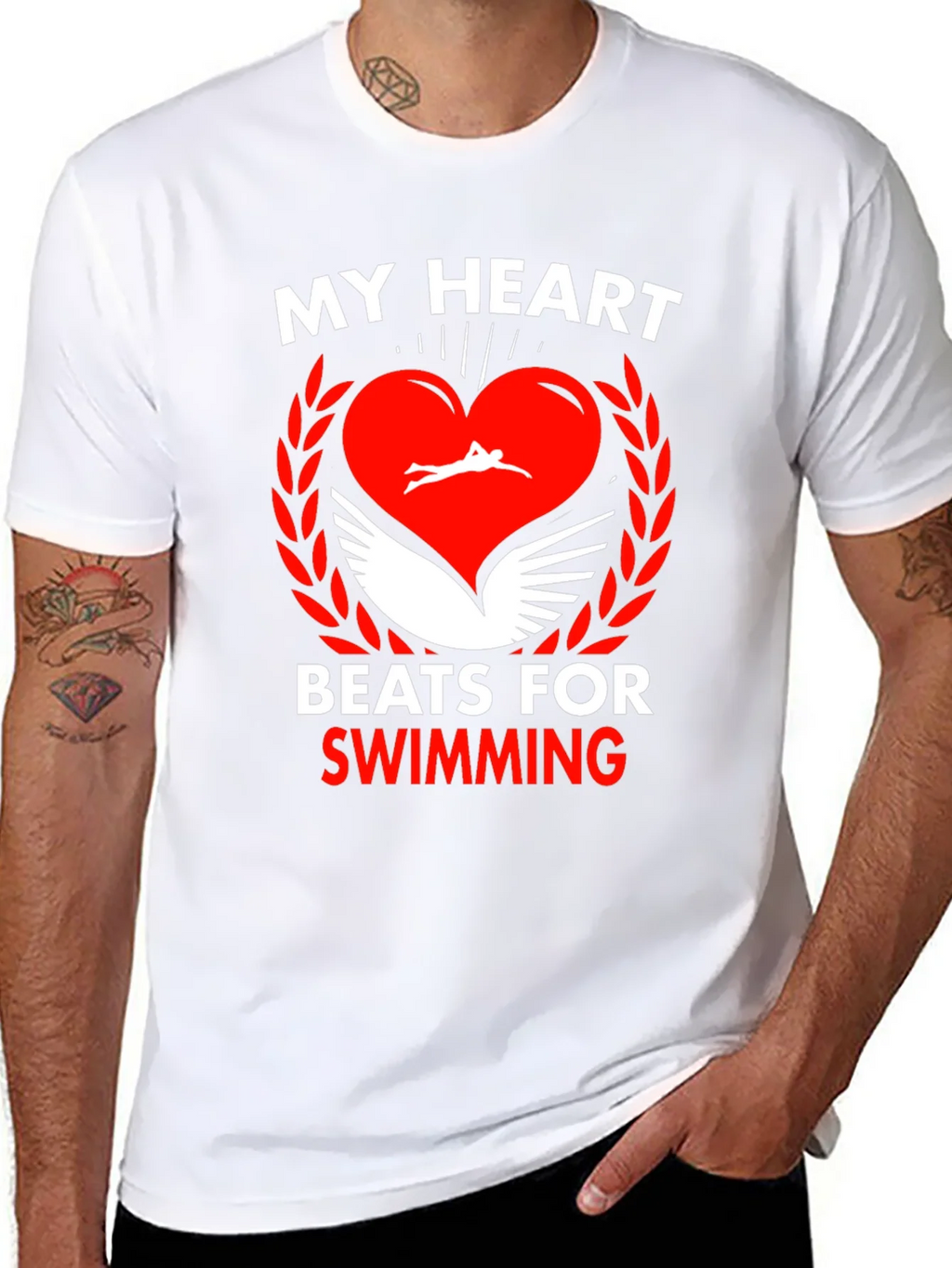 Swimming Heartbeat Tee product image 10