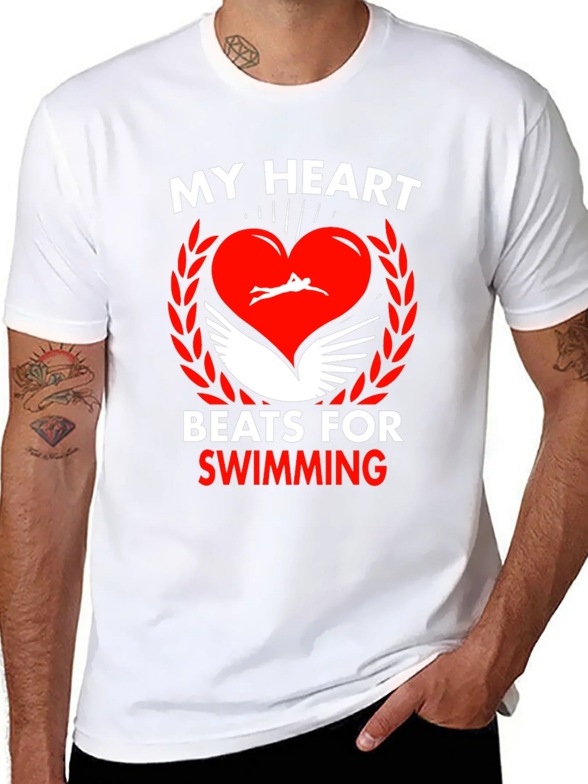 Swimming Heartbeat Tee product image 10