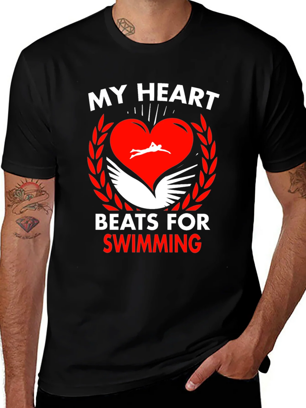 Swimming Heartbeat Tee product image 1