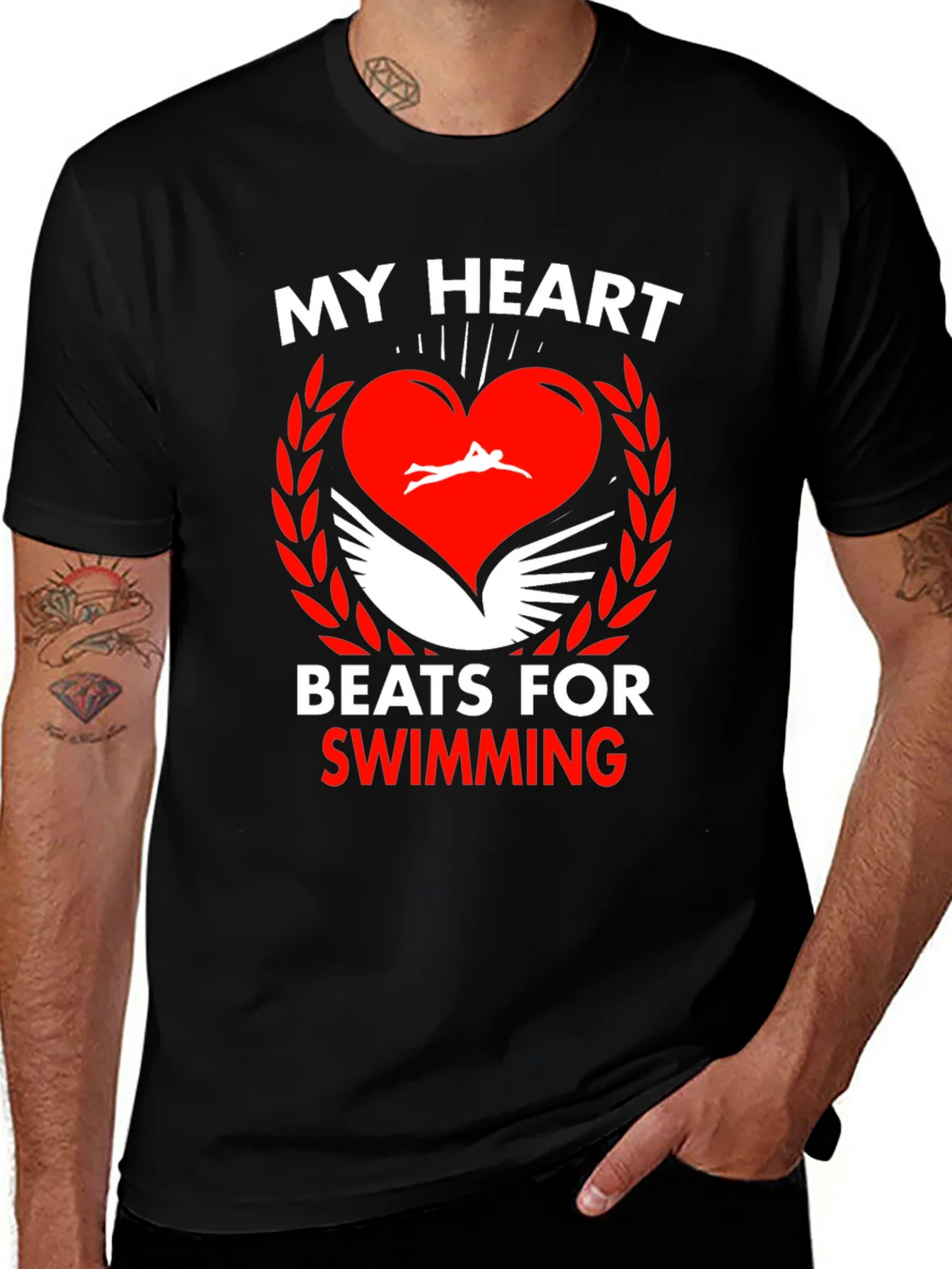 Swimming Heartbeat Tee product image 1