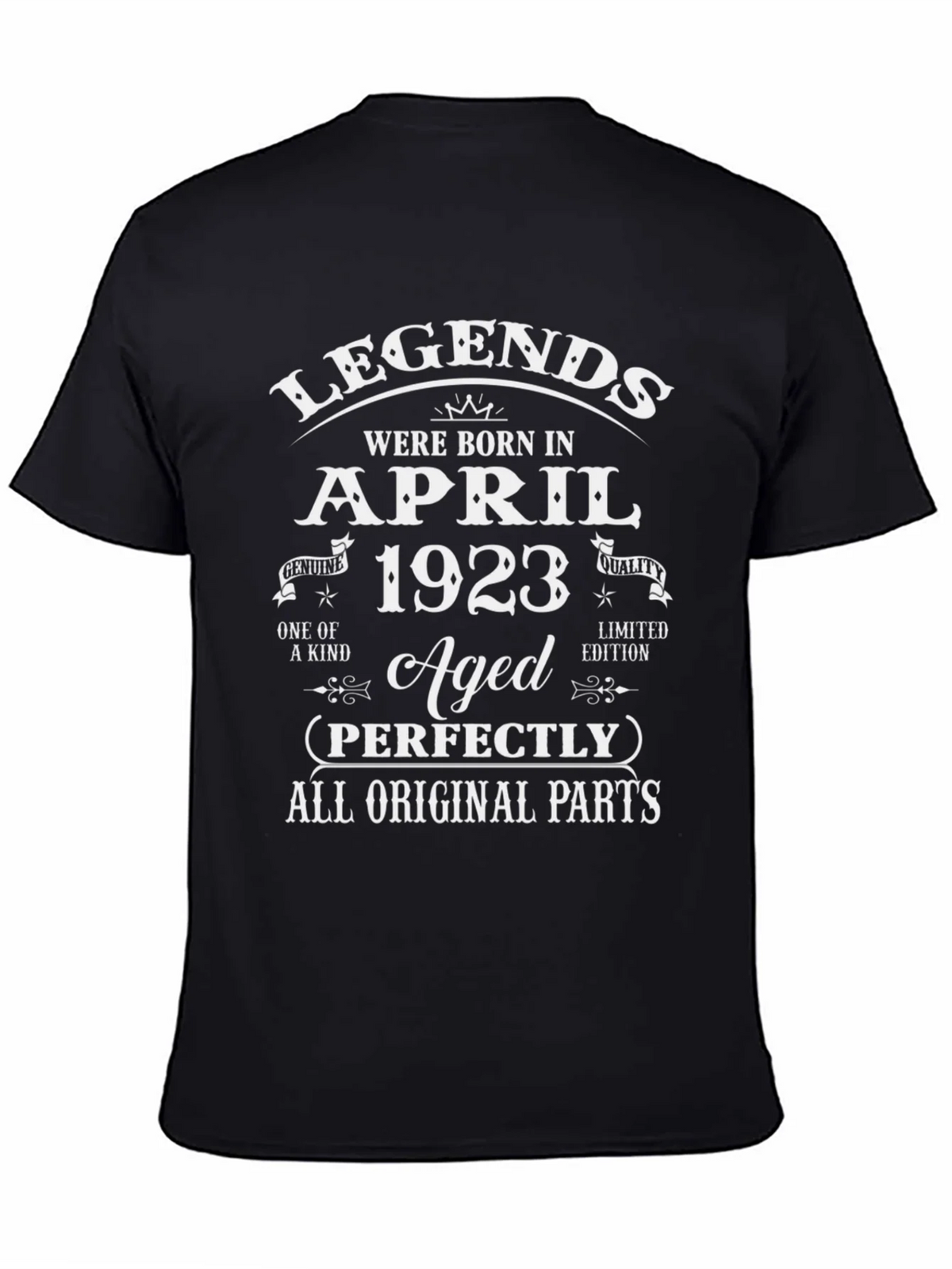 Legends Born in April 1923 T-Shirt product image 7