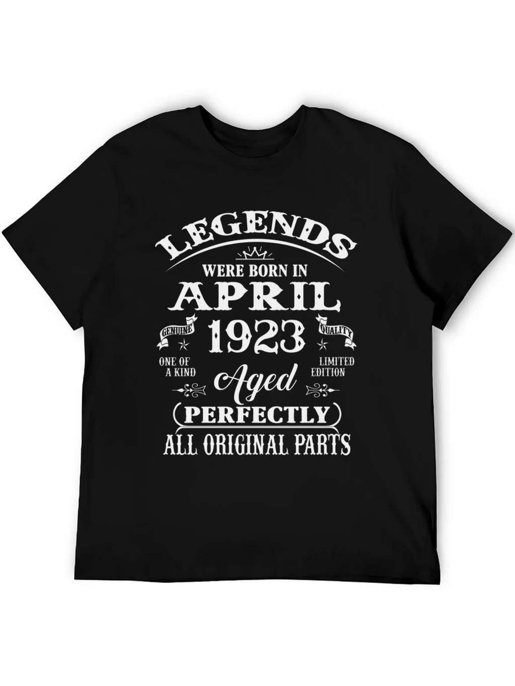 Legends Born in April 1923 T-Shirt product image 8