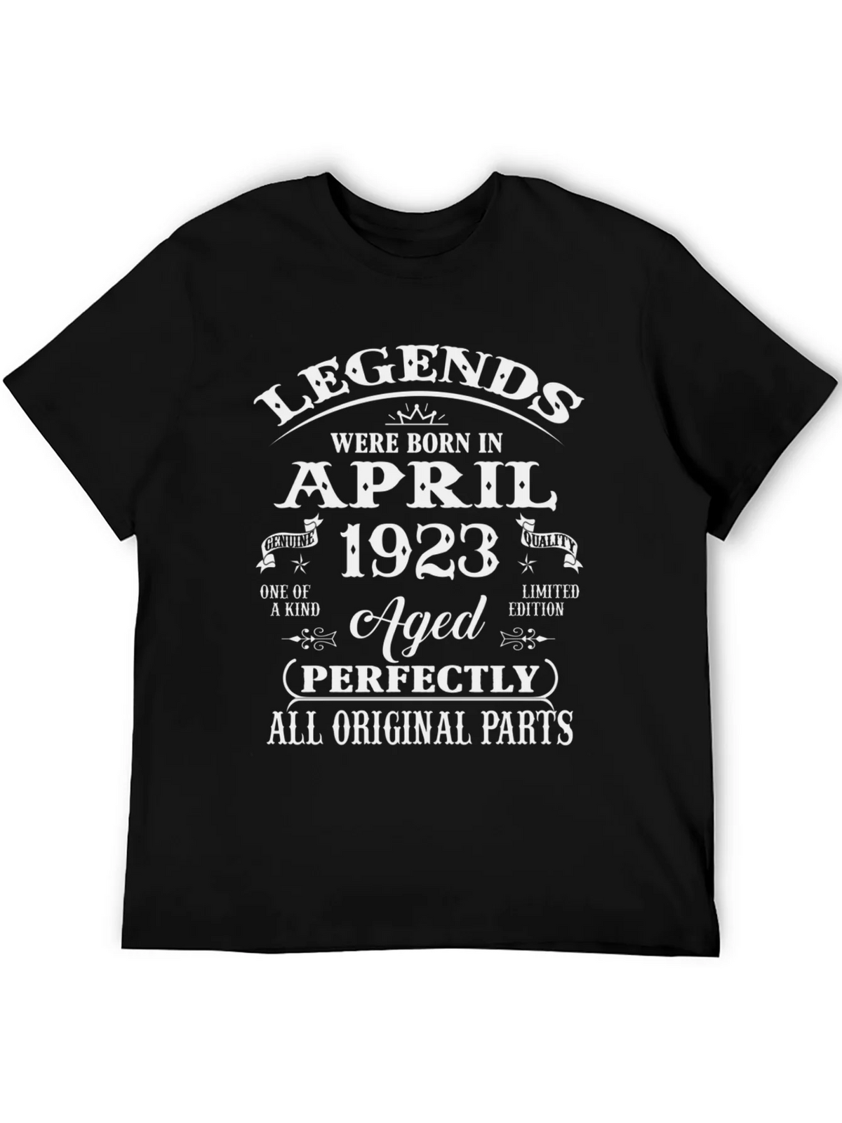 Legends Born in April 1923 T-Shirt product image 8
