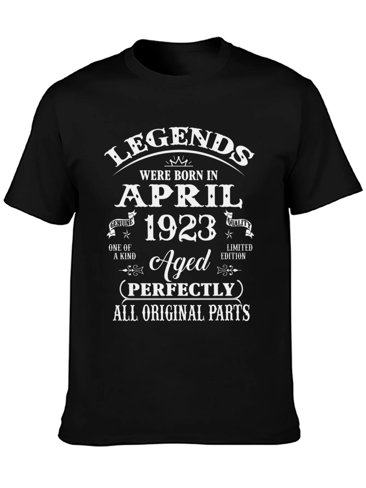 Legends Born in April 1923 T-Shirt product image 6
