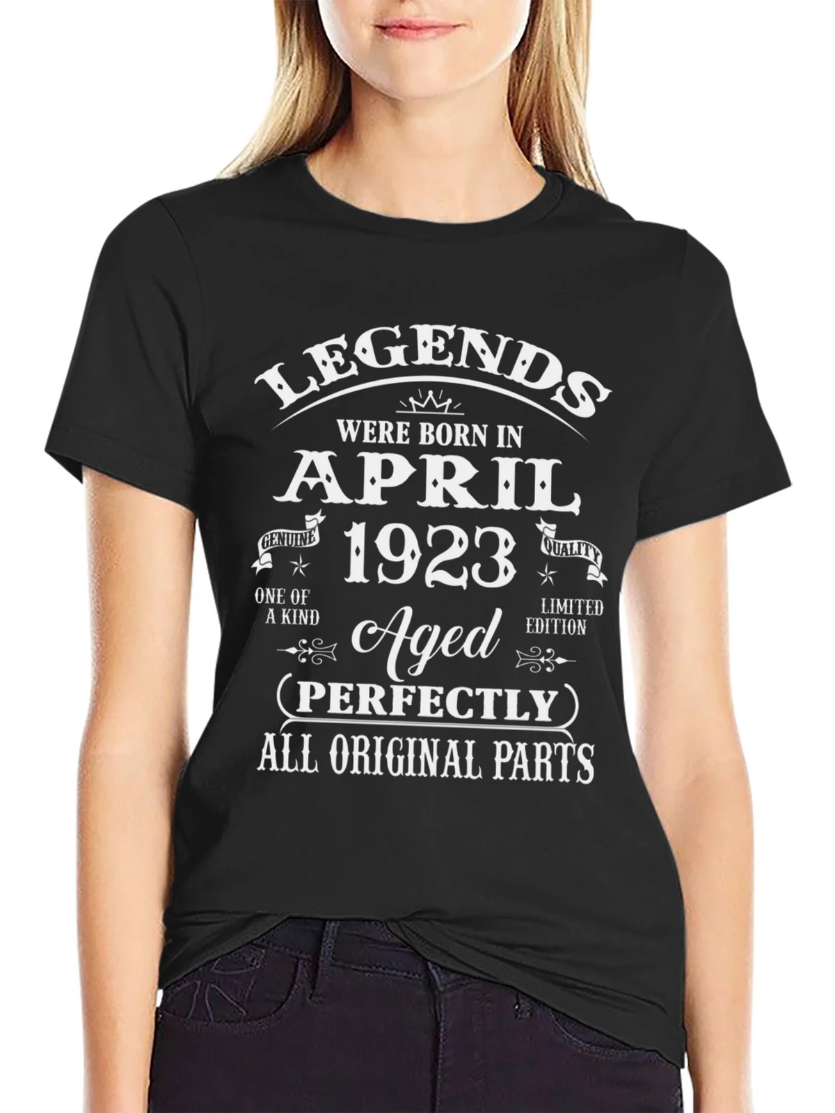 Legends Born in April 1923 T-Shirt product image 5