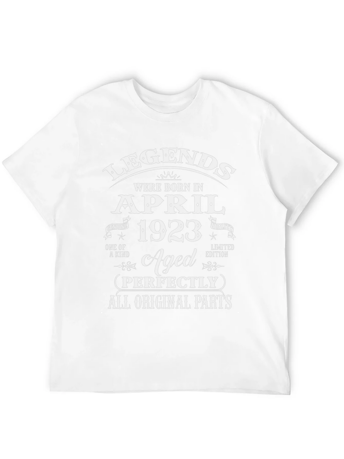 Legends Born in April 1923 T-Shirt product image 3