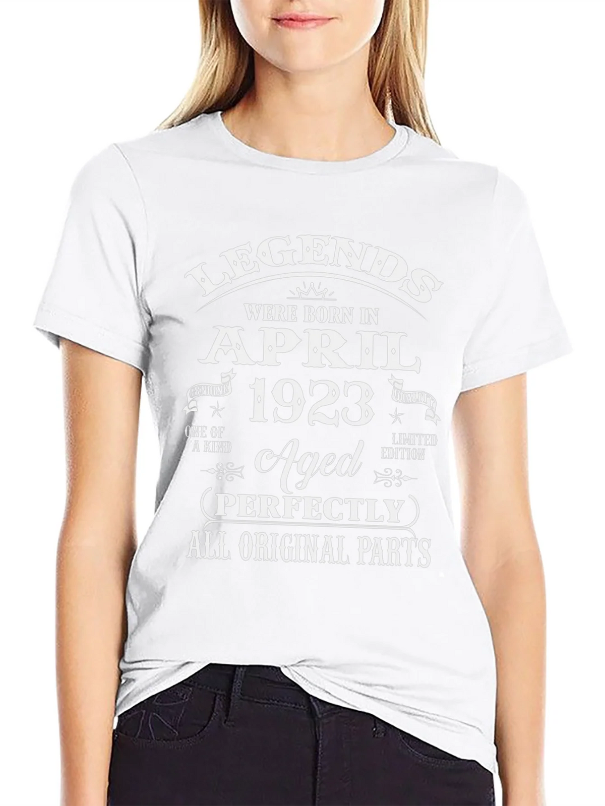 Legends Born in April 1923 T-Shirt product image 11