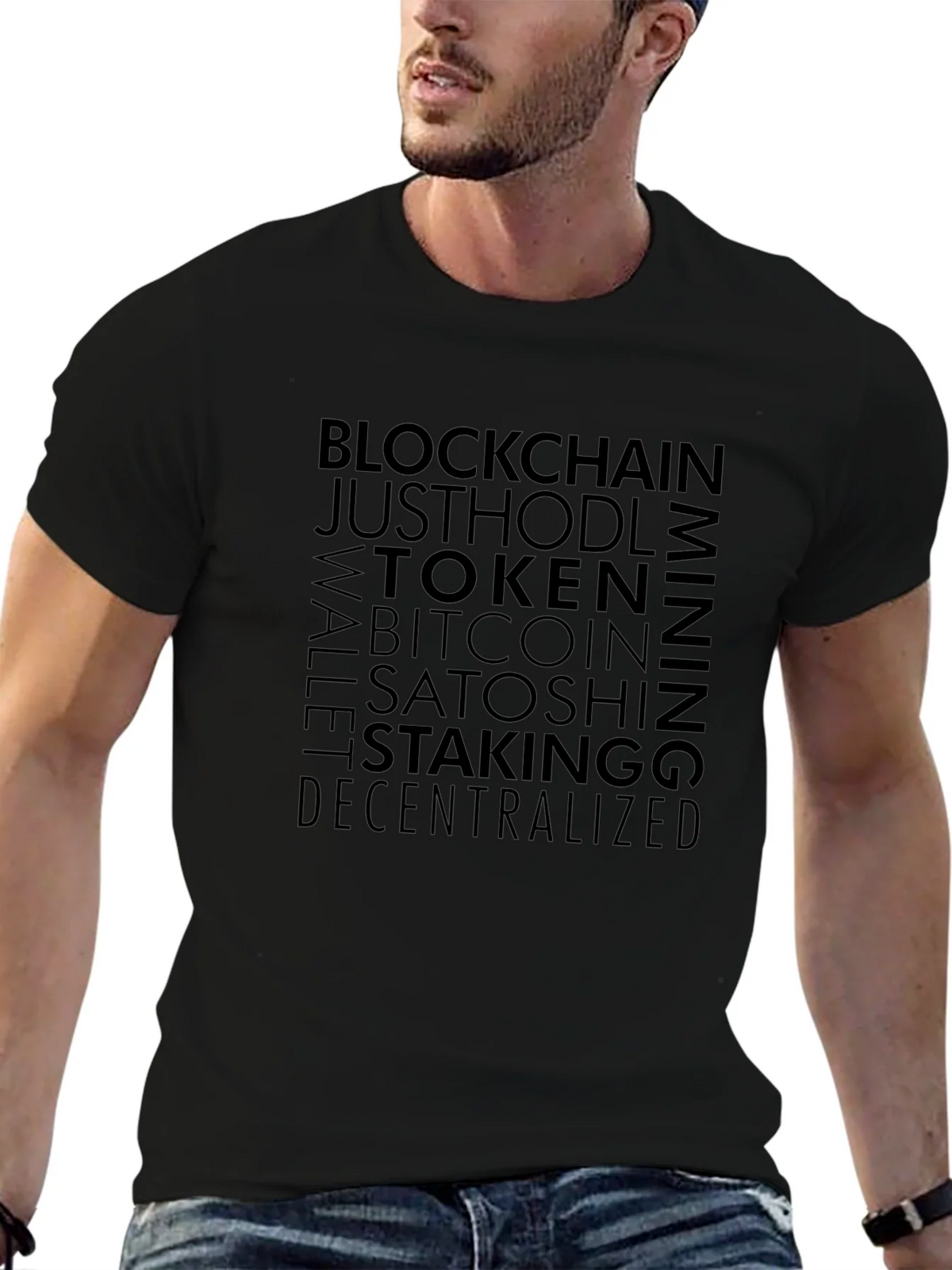 Crypto Enthusiast Tee: Blockchain Bitcoin Mining Design product image 9
