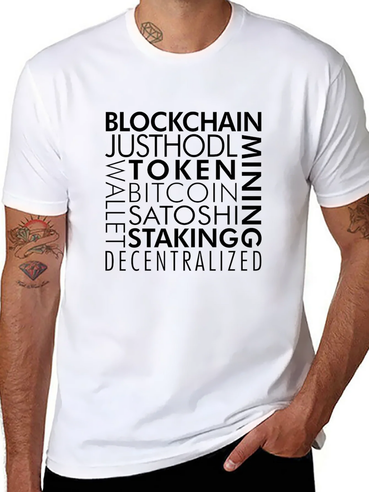 Crypto Enthusiast Tee: Blockchain Bitcoin Mining Design product image 10