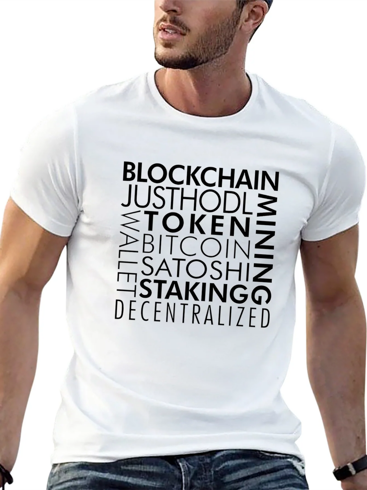 Crypto Enthusiast Tee: Blockchain Bitcoin Mining Design product image 4