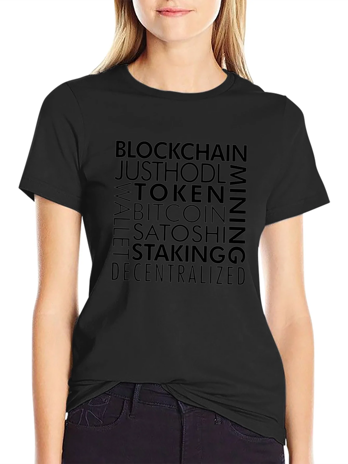 Crypto Enthusiast Tee: Blockchain Bitcoin Mining Design product image 5